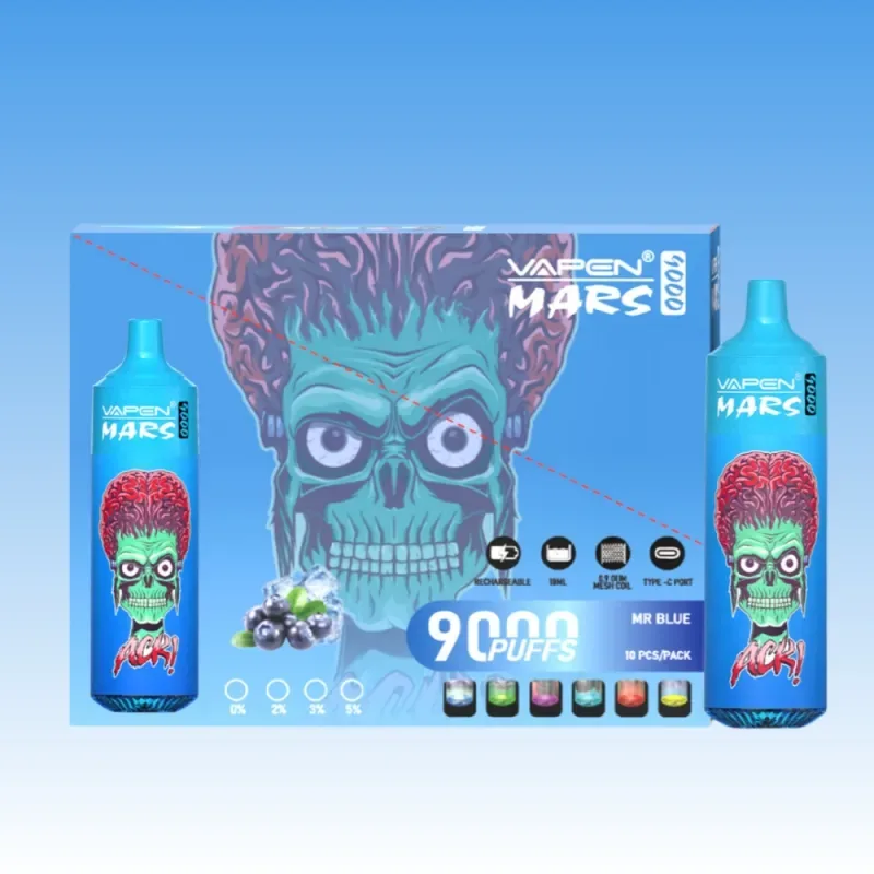 Vapen Mars 9000 Puffs - Image 2