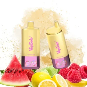 Vapsolo Strawberry Banana & Raspberry Watermelon & Lemon Lime Vape