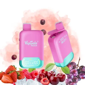 VapSolo Strawberry Raspberry Cherry Ice & Grape Ice Vape