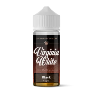 VIRGINIA WHITE Longfill Aroma 10/100ml, Black