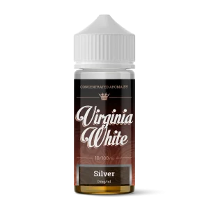 VIRGINIA WHITE Longfill Aroma 10/100ml, Silver
