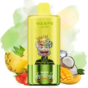 Waspe Strawberry Banana & Pineapple Coconut Ice & Mango lce okus