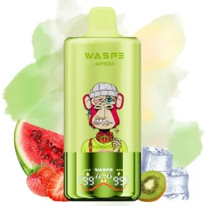 Waspe Watermelon Ice & Strawberry Kiwi & Lemon Lime okus