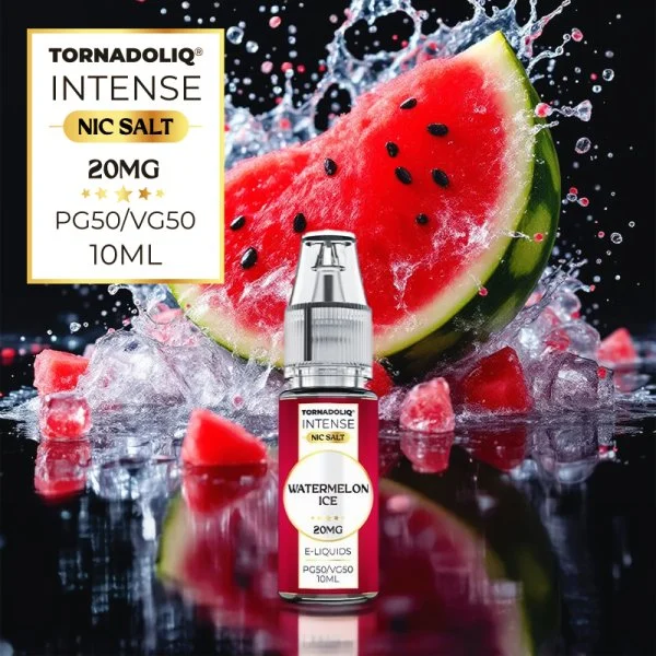 Watermelon Ice Nic Salts 10ml – Intense by Tornadoliq - Image 2