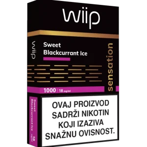 Wiipod Sensation – Sweet Blackcurrant Ice