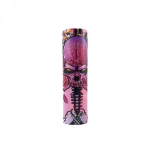 Wraps for battery Pink Skull 18650