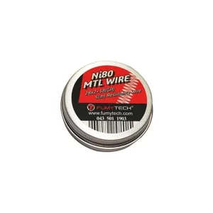 ŽICA Fused Clapton Ni80 MTL (28x2Ga + 38Ga 5m) – Fumytech